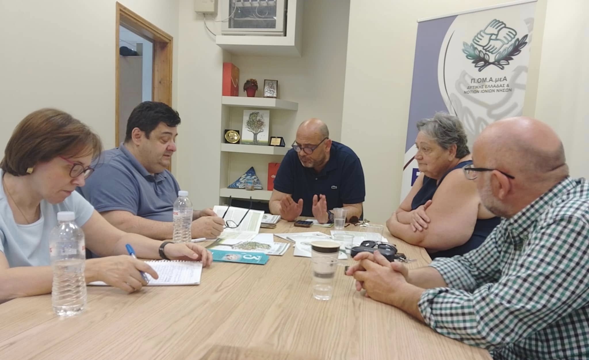 Επίσκεψη στα γραφεία της Περιφερειακής Ομοσπονδίας Ατόμων με Αναπηρία Δυτικής Ελλάδας και Νοτίων Ιονίων Νήσων πραγματοποίησε ο Υφυπουργός Πολιτισμού