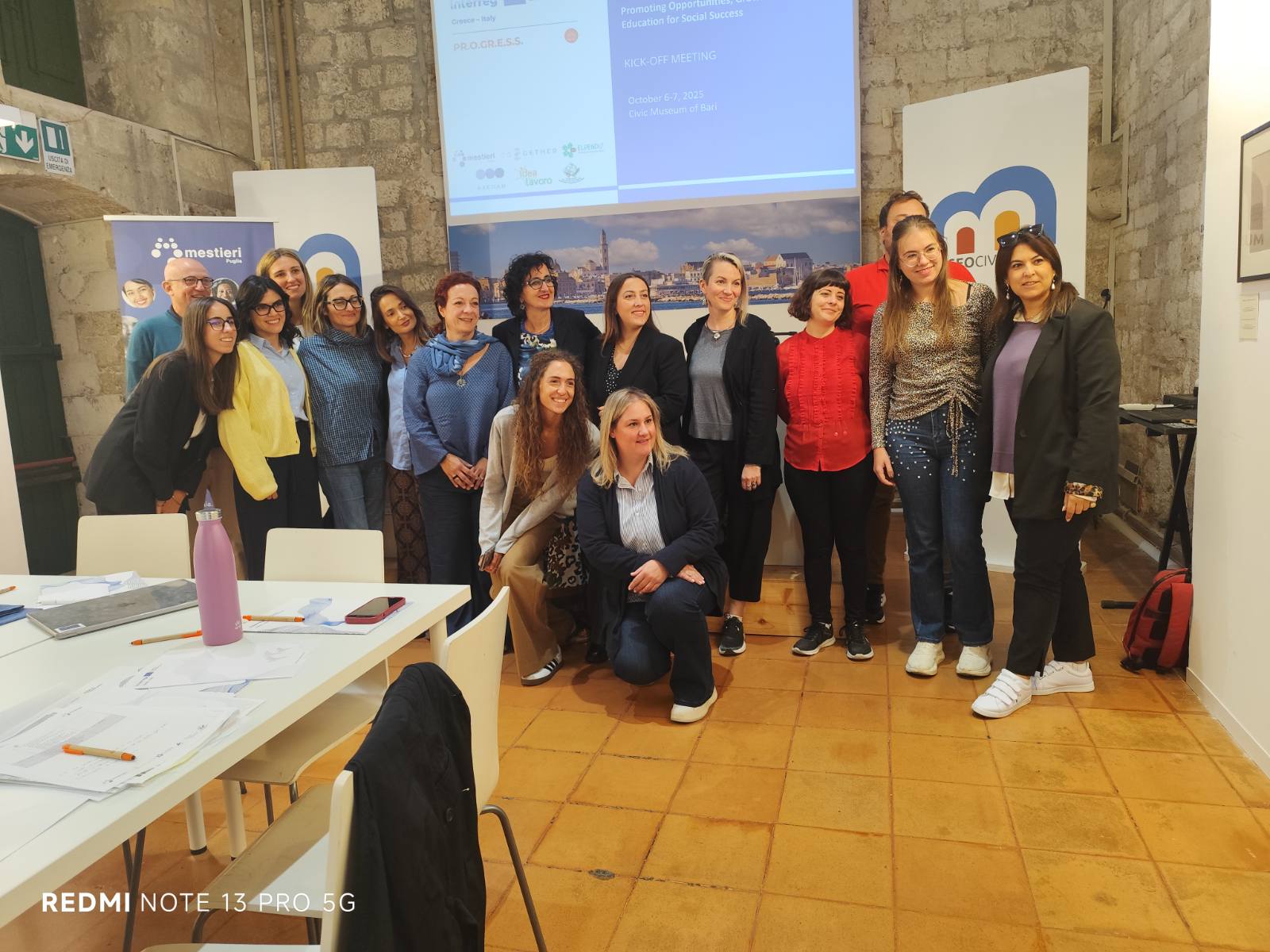 You are currently viewing Kick-off Meeting of the Interreg Greece–Italy 2021–2027 Project “PR.O.GR.E.S.S” Held in Bari
